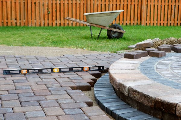 Paver Patio Construction in Mason