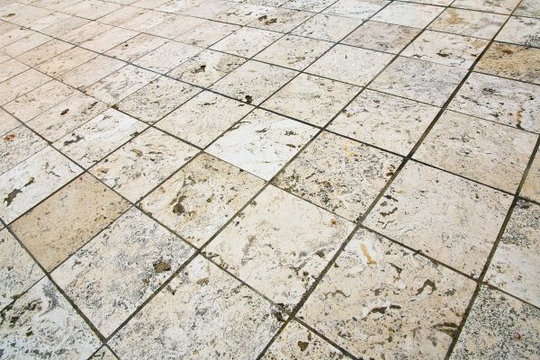 Travertine Pavers Installation in Mason