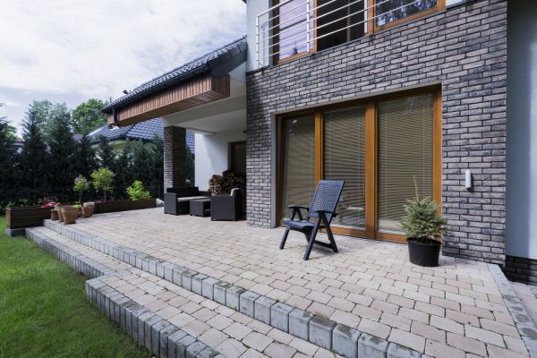 Backyard Paver Installation in Mason
