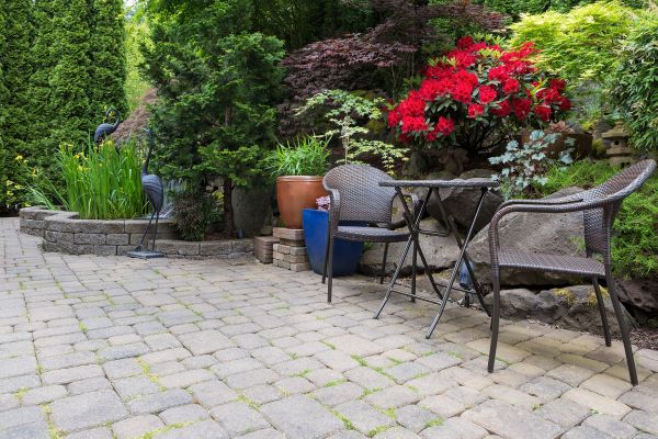 Patio Hardscaping in Mason