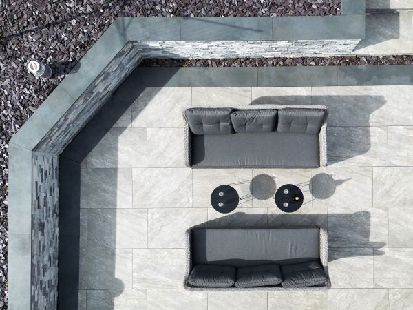 Porcelain Patio Installation in Mason