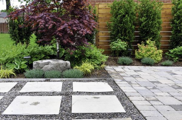 Garden Hardscaping in Mason