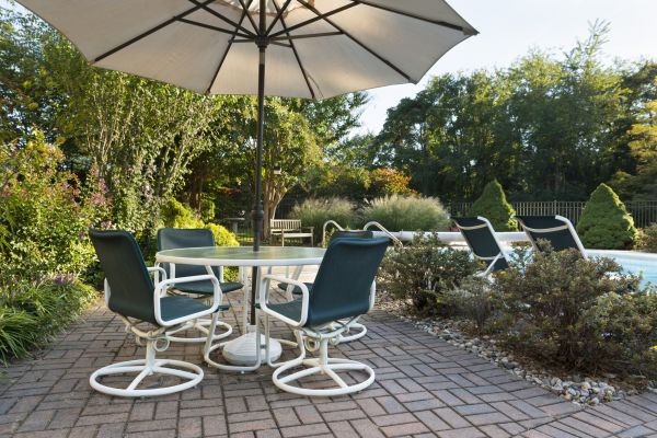 Paver Deck Construction in Mason