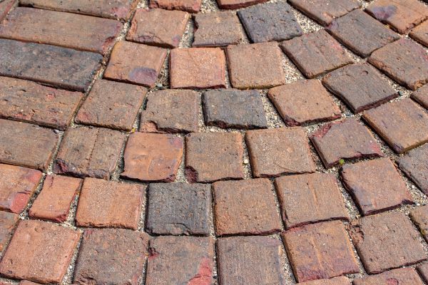 Clay Pavers Installation in Mason