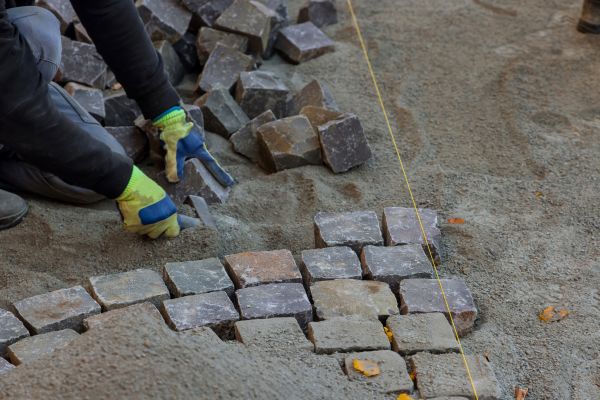 Patio Stones Installation in Mason