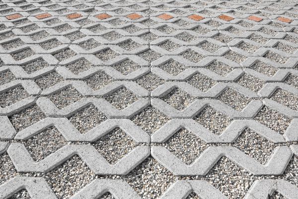 Permeable Concrete Paving in Mason