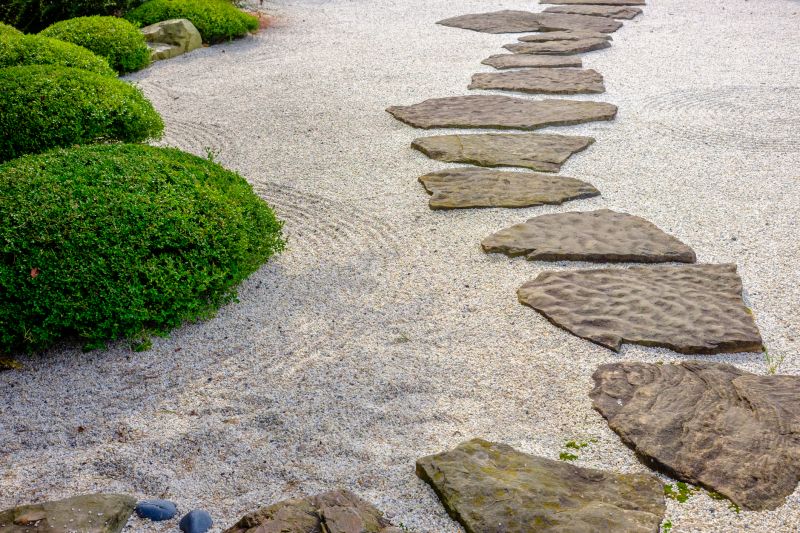 Natural Stone Paver Path